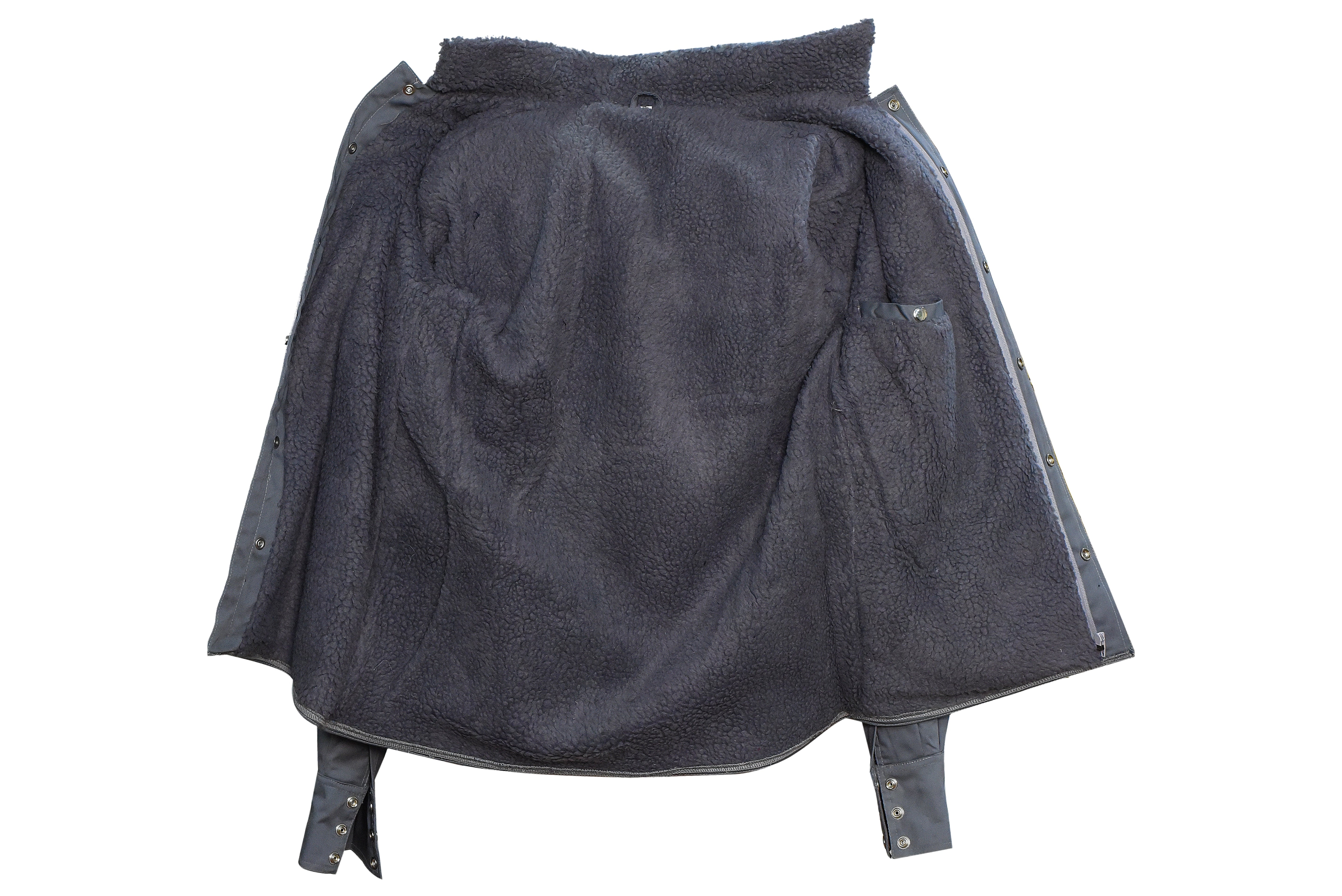 Chaqueta ignífuga gris cabra