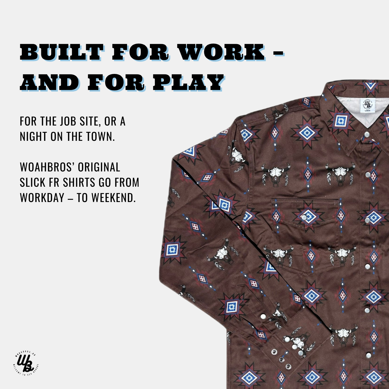 WoahBros Vaca Marrón FR