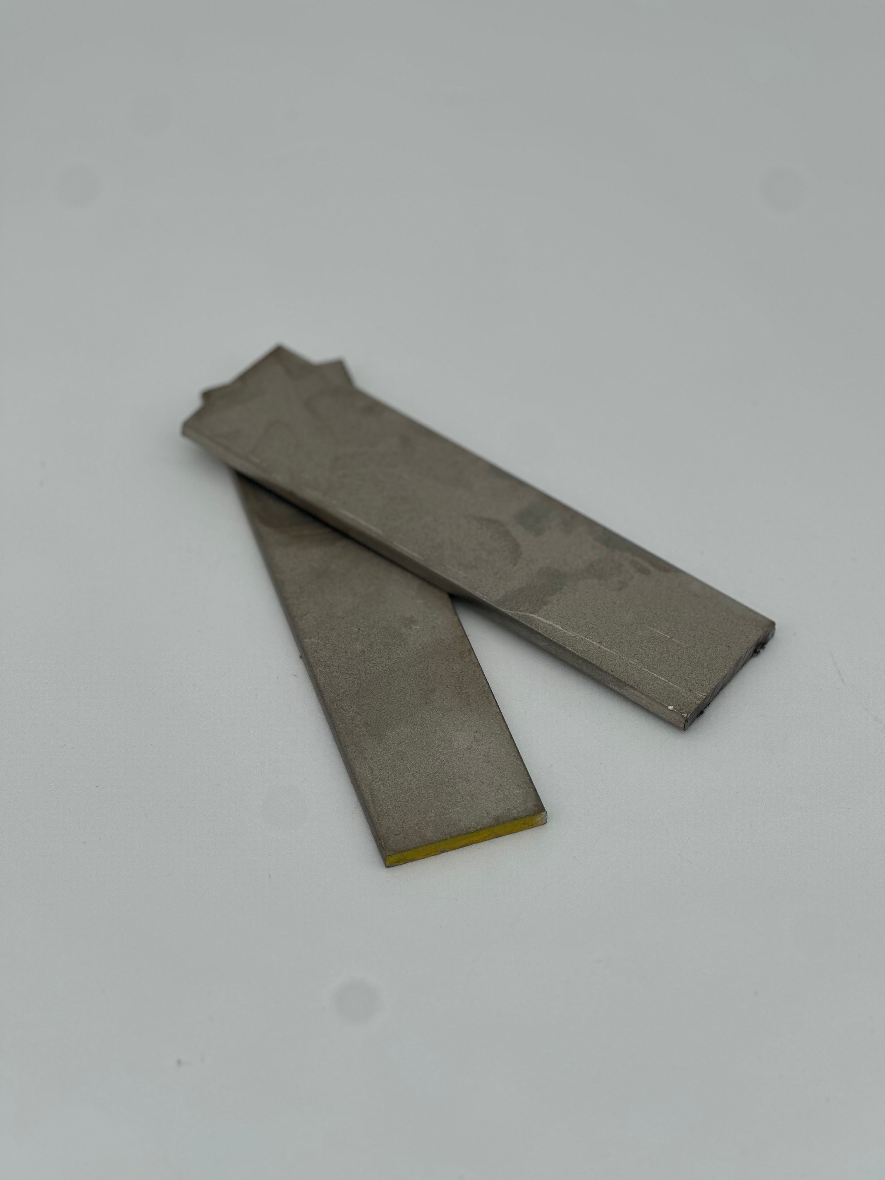 Aerospace Welding Practice Coupon Set - 304 L Stainless Steel Flat Bar Coupons (2 PIECE SET) – 3/16" (0.1875") x 1-1/2" x 6"