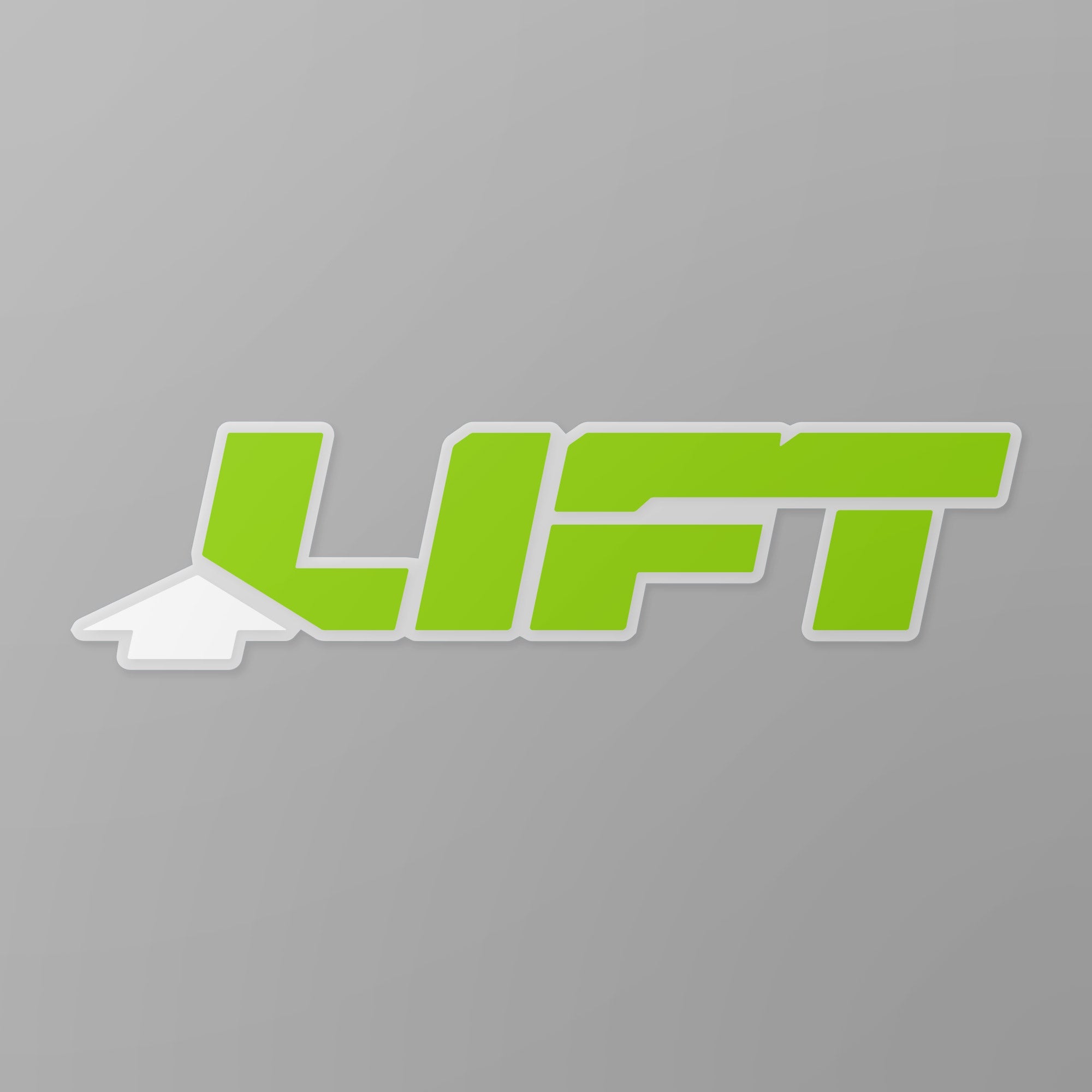 Pegatinas de seguridad LIFT de 8" (paquete de 25)