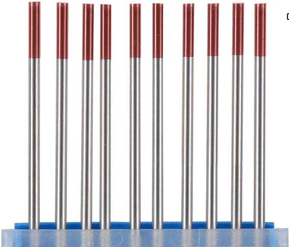 Electrodos de tungsteno para soldadura TIG de 1/8" x 7", paquete de 10