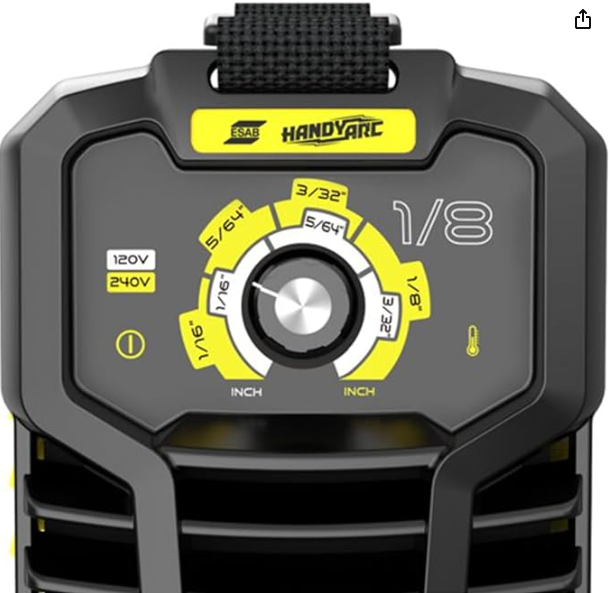 Soldadora de varilla ESAB® HandyArc de 1/8"