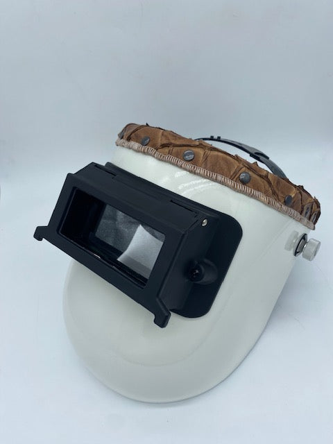 Pirarucu/Fish Leather Welding Helmet