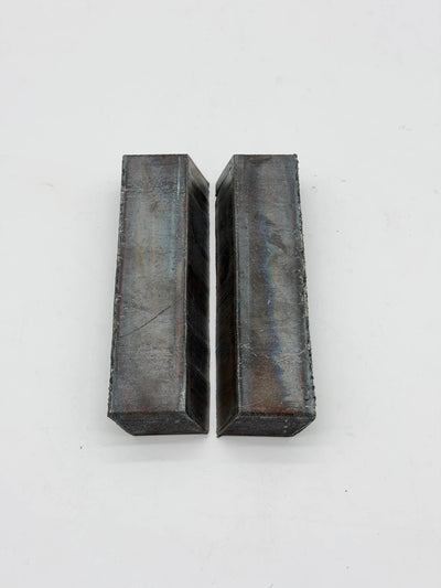 1 inch Thick 22.5  Double Bevel Welding Coupon Single