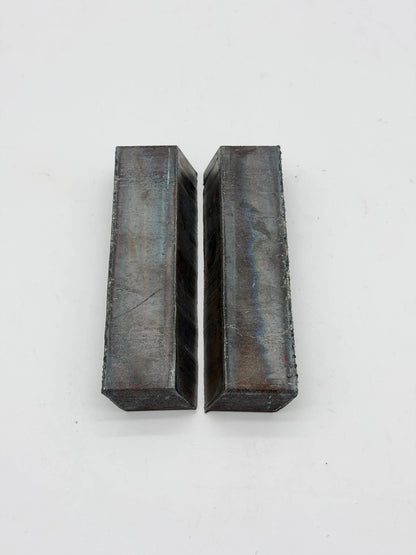 Cupón de soldadura de bisel doble de 1 pulgada de espesor y 22,5 mm