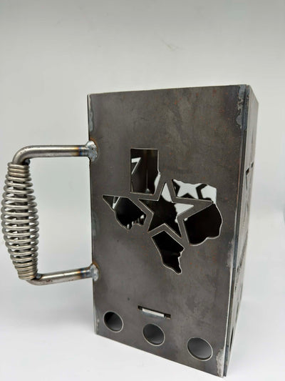 Heavy Duty Steel BBQ Fire Starter with Spring Handle