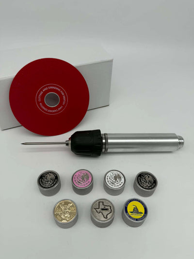 Welders Republic Manual Tungsten Sharpener – Portable TIG Tungsten Grinder Tool + Diamond Wheel