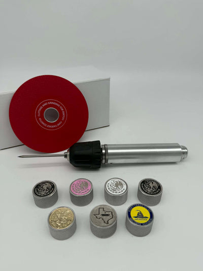 Welders Republic Manual Tungsten Sharpener – Portable TIG Tungsten Grinder Tool + Diamond Wheel