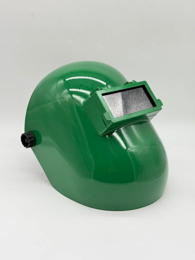Green Sugar Scoop Welding Hood – Fixed Shade Welding Helmet | Lightweight Pipeline Welding Hood