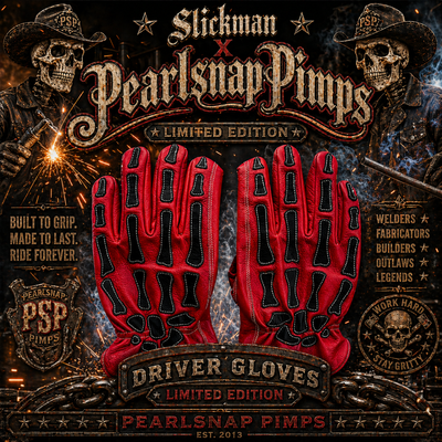 LIMITED RED SLICKMAN X PSP DRIVER GLOVE