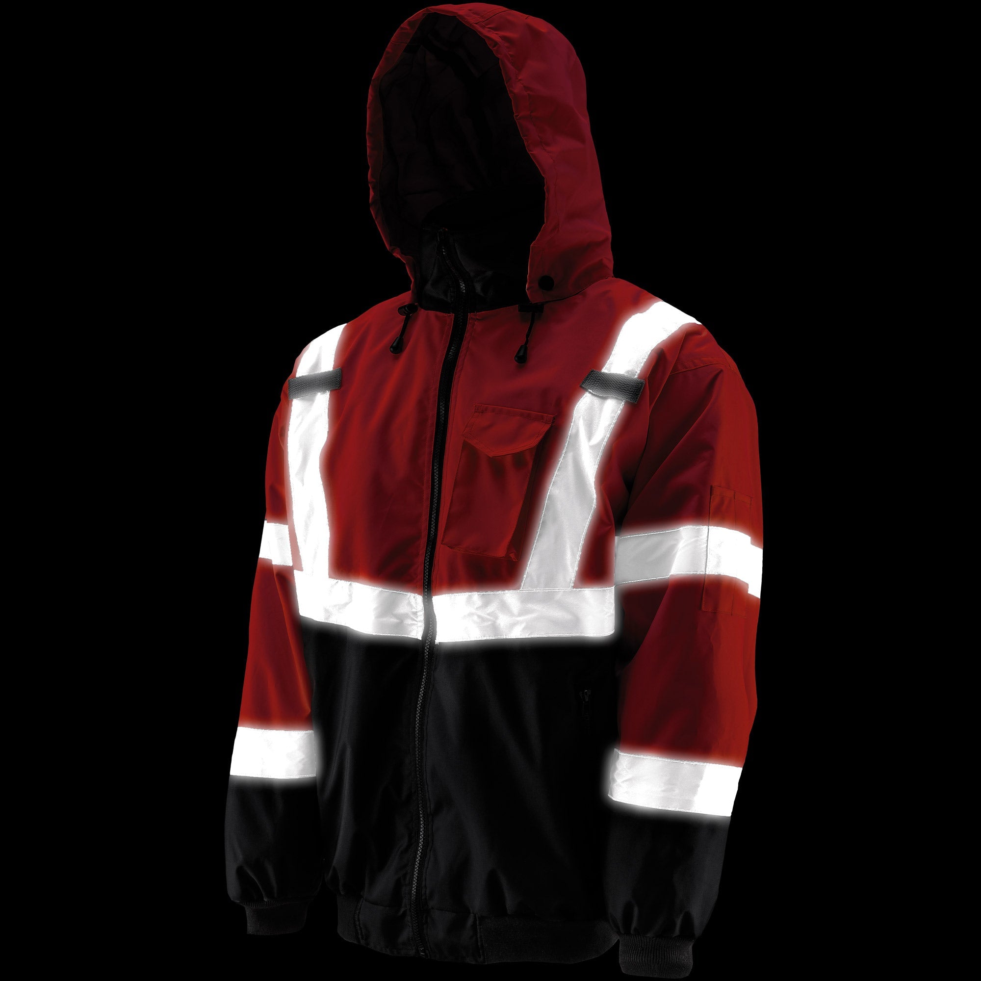 Hi-Viz Orange Bomber Jacket