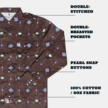 WoahBros Vaca Marrón FR