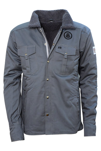 Chaqueta ignífuga gris cabra