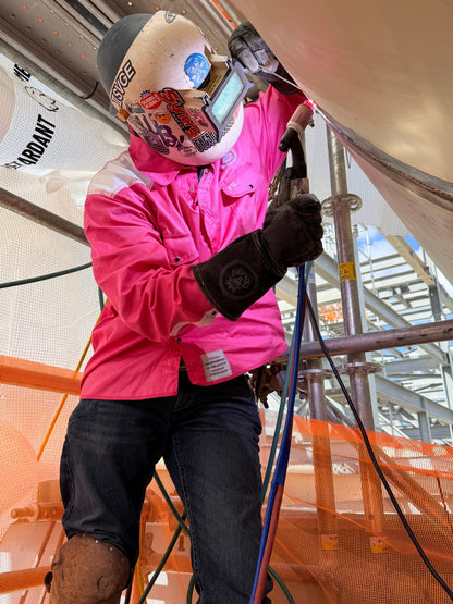 Pink white combination FR