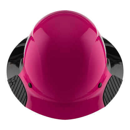 Casco de seguridad de ala completa rosa DAX Fifty/50 