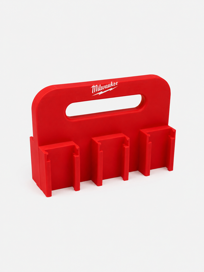 Milwaukee M18 Battery Holder – 6 Slot Organizer