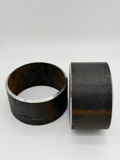 6” Carbon Steel Schedule 40 Pipe Coupon Double Bevel | Open Root Groove Weld Prep | Full Penetration Welding Practice