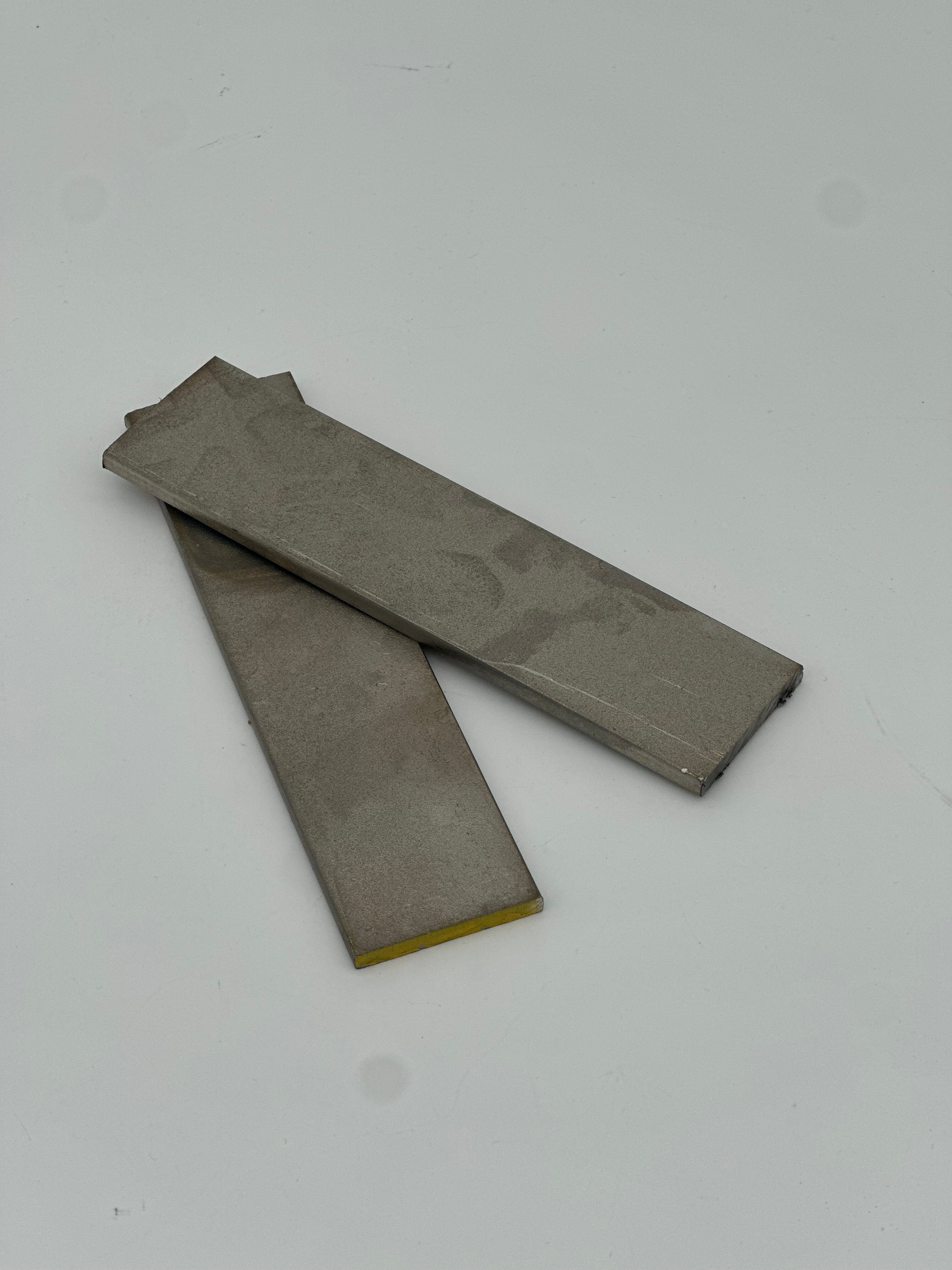 Aerospace Welding Practice Coupon Set - 304 L Stainless Steel Flat Bar Coupons (2 PIECE SET) – 3/16" (0.1875") x 1-1/2" x 6"