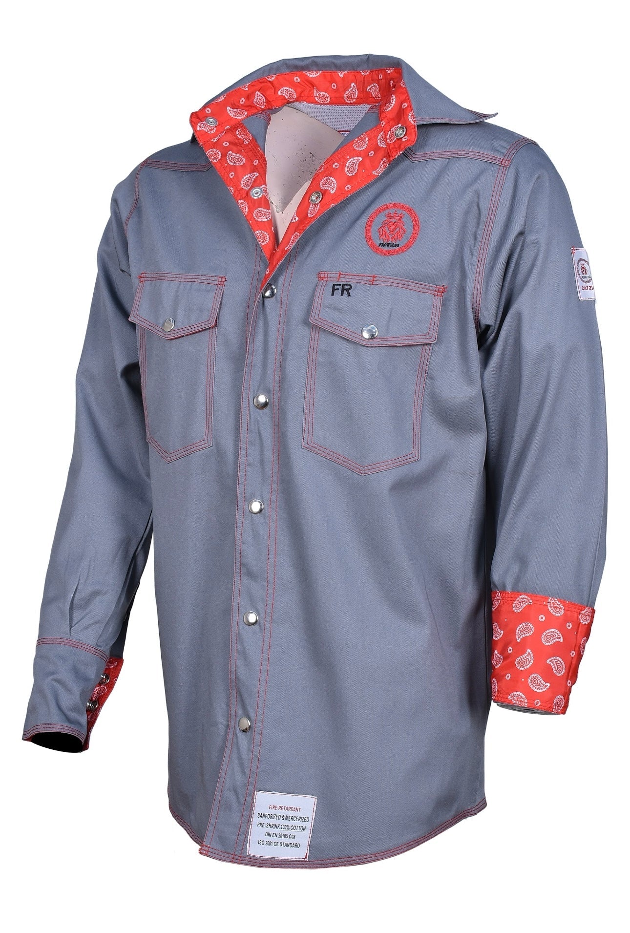 Paisley gris FR