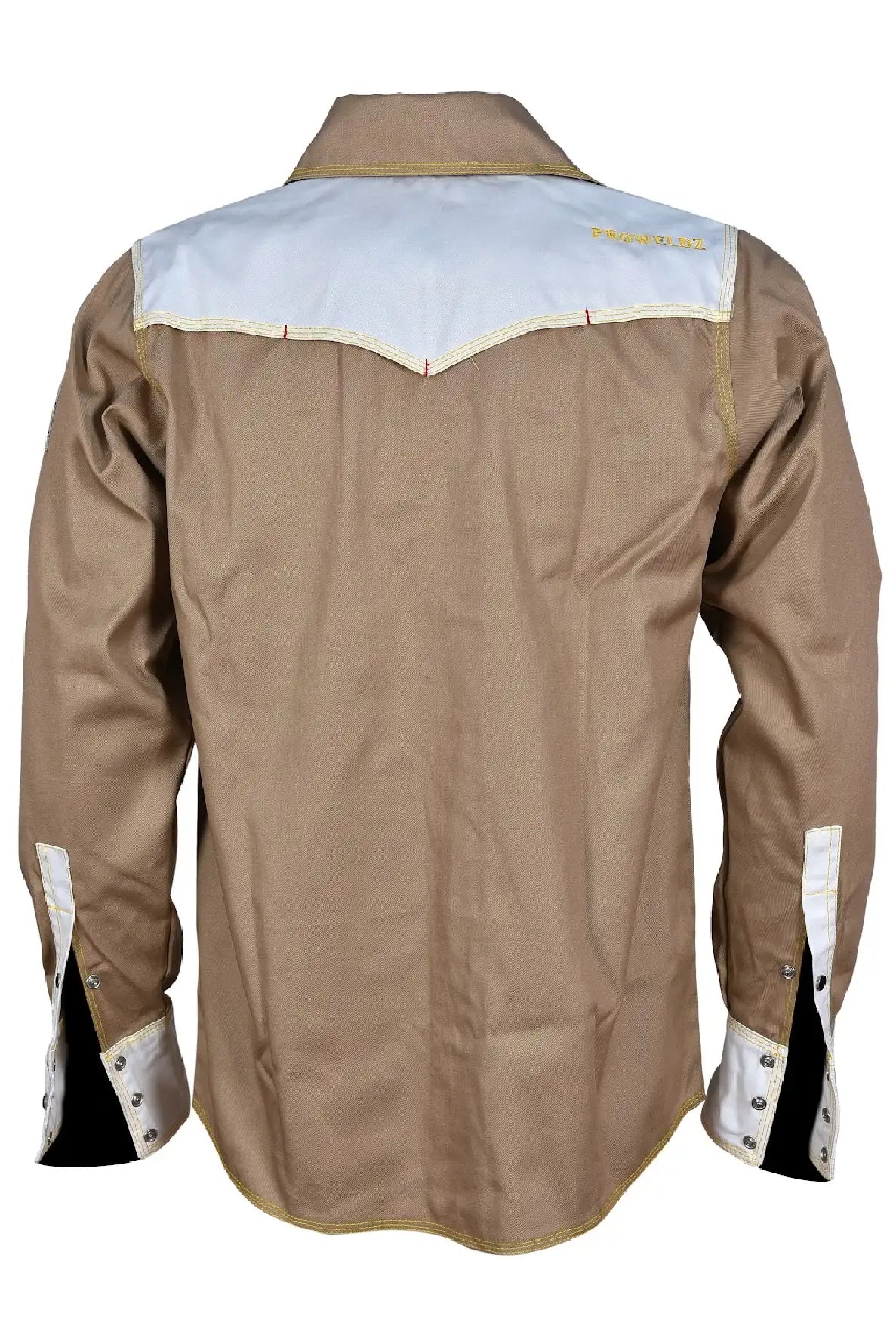 Combinación de caqui y blanco FR