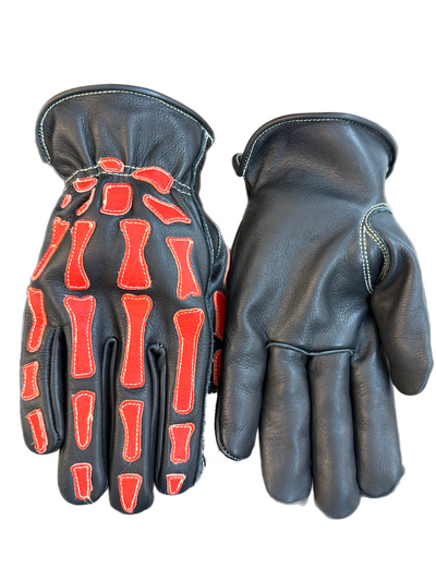 Slickman X Pearlsnap Pimps Skeleton Work Glove