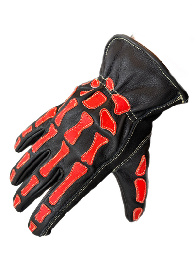 Slickman X Pearlsnap Pimps Skeleton Work Glove