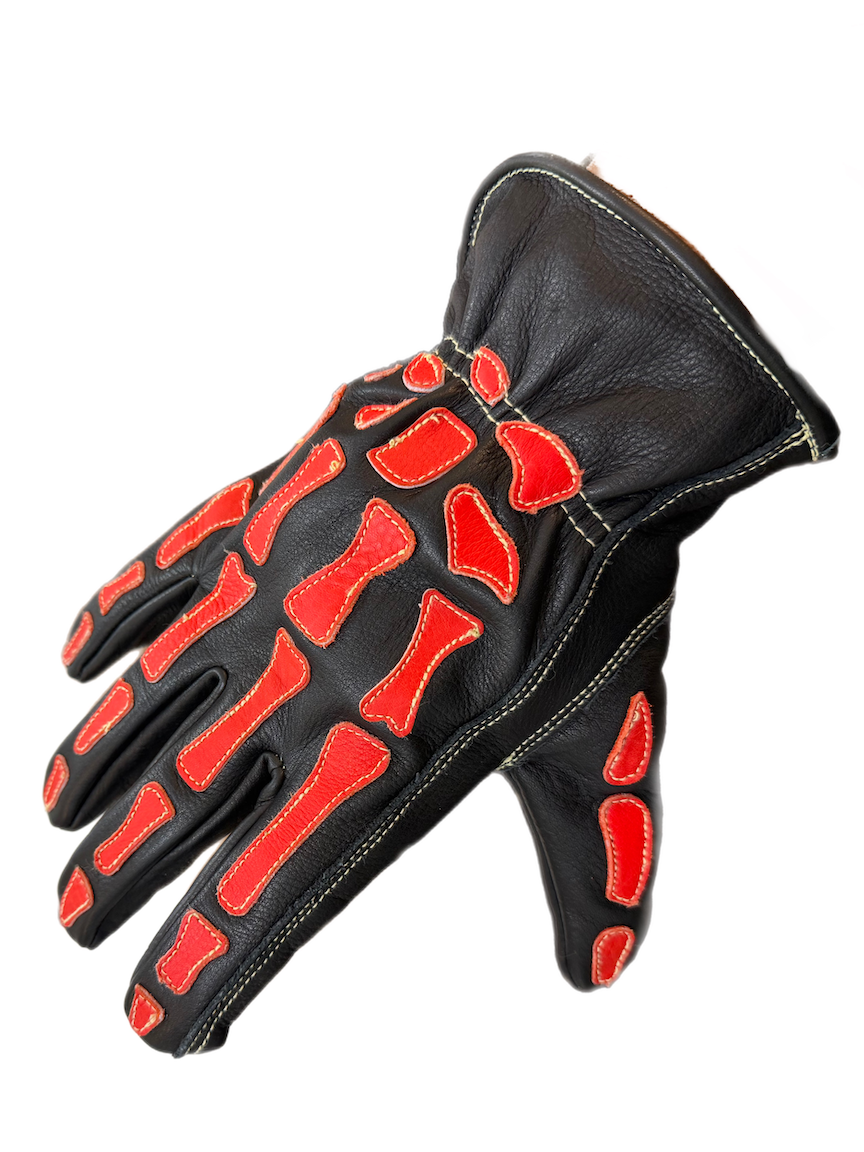 Slickman X Pearlsnap Pimps Skeleton Work Glove