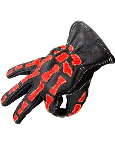 Slickman X Pearlsnap Pimps Skeleton Work Glove
