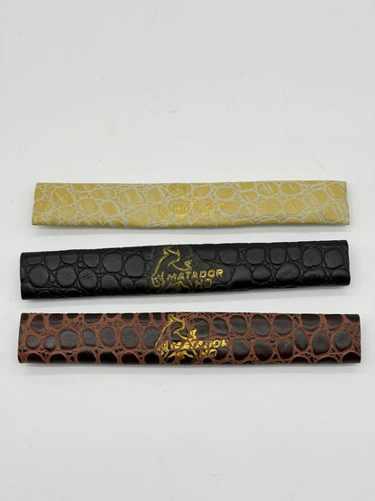 Matador HQ Premium Leather Headband – Croc Pattern Comfort Strap (3 Colors Available)