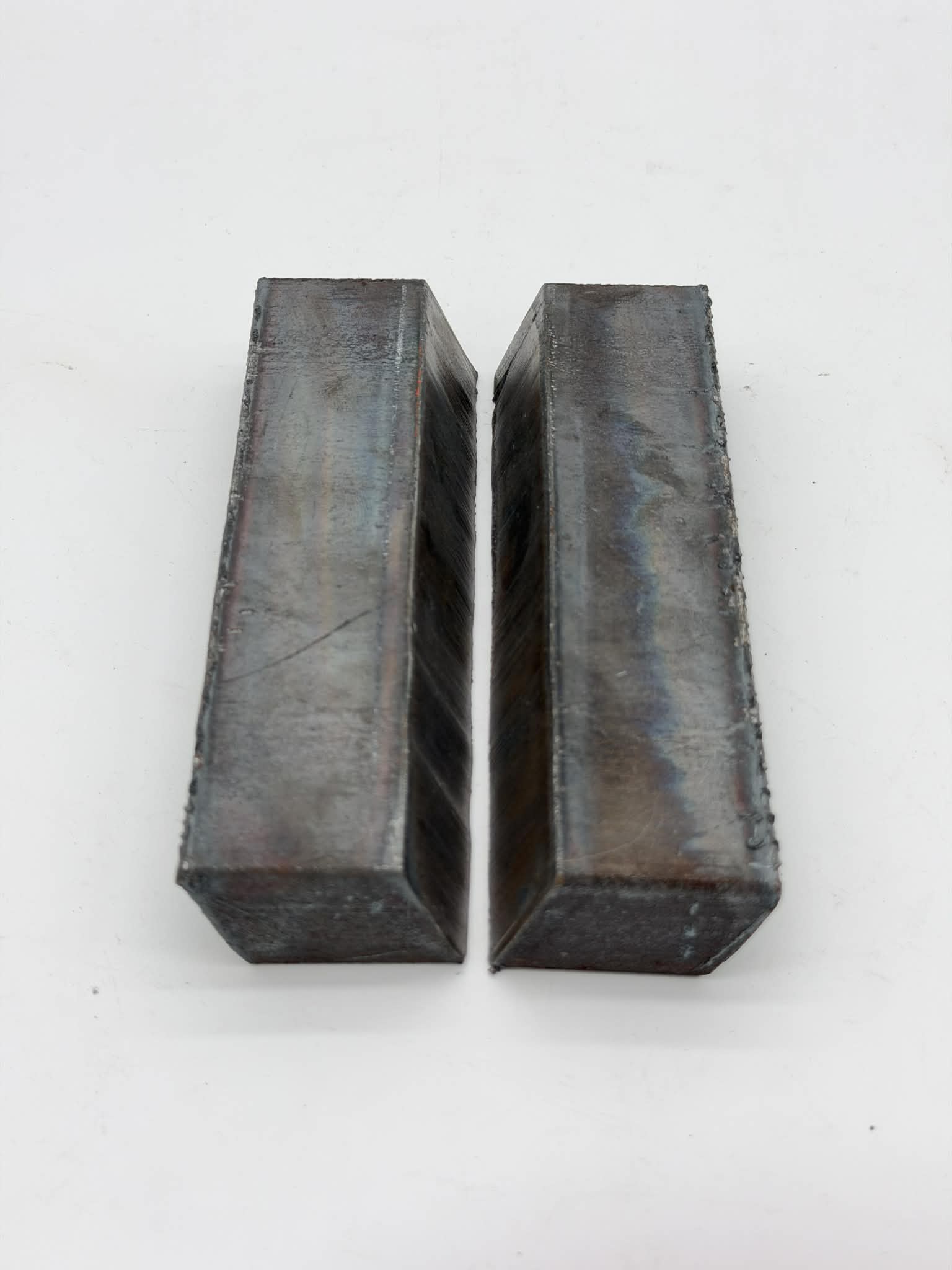 Cupón de soldadura de bisel doble de 1 pulgada de espesor y 22,5 mm