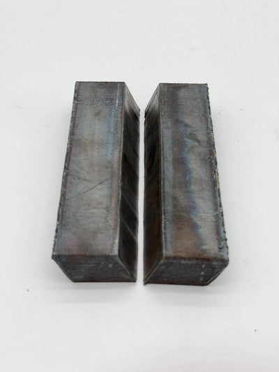 1 inch Thick 22.5  Double Bevel Welding Coupon Single
