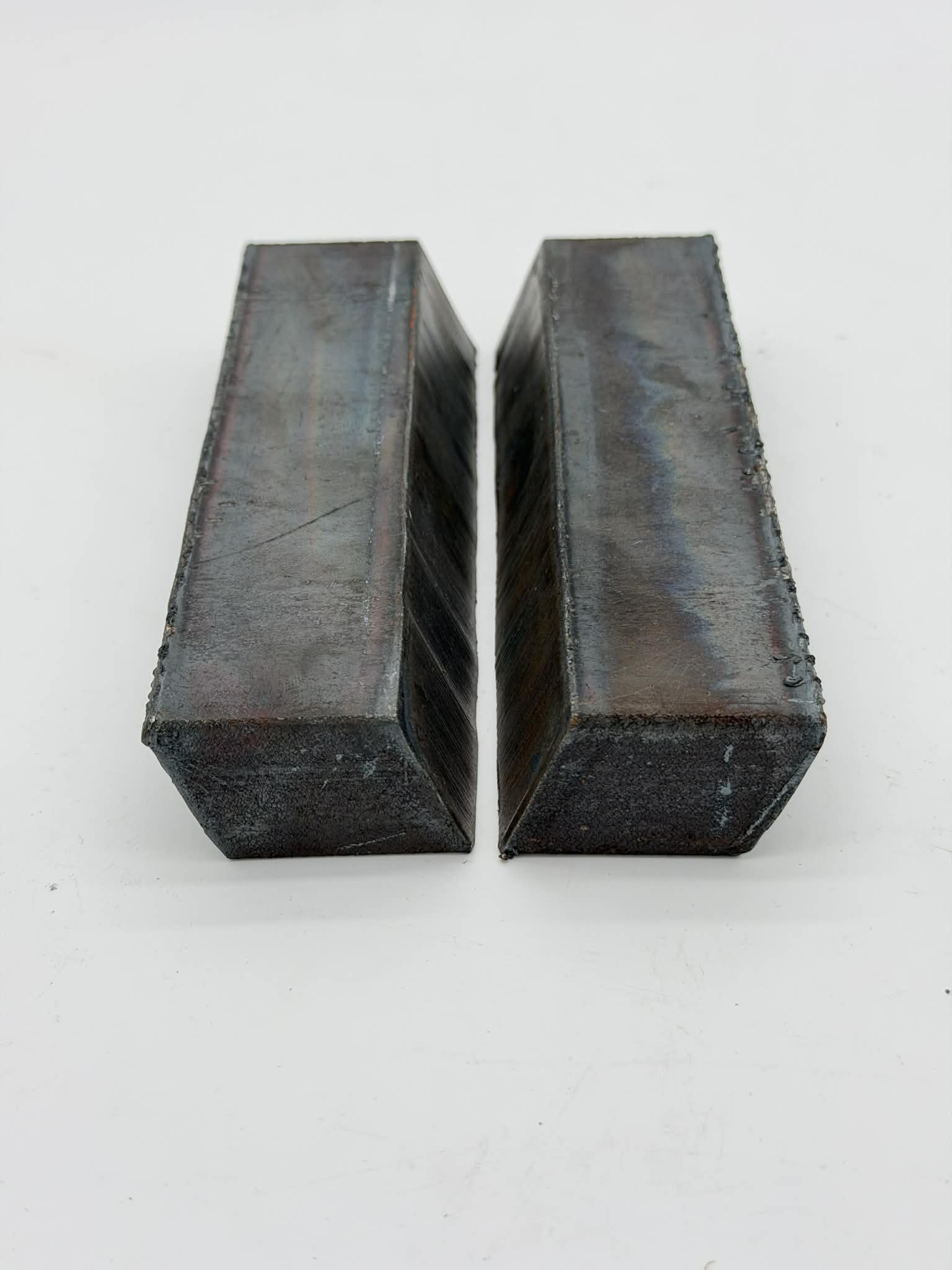 Cupón de soldadura de bisel doble de 1 pulgada de espesor y 22,5 mm