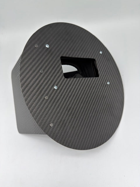 Outlaw Carbon Fiber Pancake Welding Hood – Pipeline Stick Welding Helmet (Ultra Lightweight)
